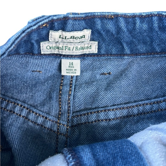 L.L. Bean Relaxed Fit Blue Jeans 1990’s - Picture 3 of 3